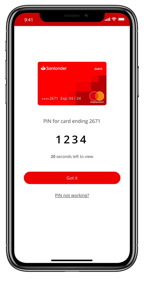 santander 123 contactless card|santander change pin.